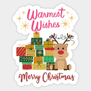 Christmas deer Lover Sticker